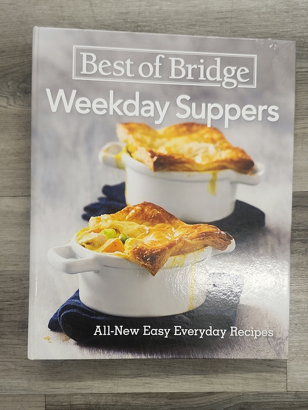 Weekday Suppers Cookbook - White & Cream Cover